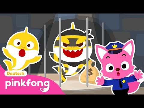 [NEU] Dieb-Hai-Familie Versteckspiel 🔍 | Baby Shark Deutsch | Pinkfong, Baby Hai! Kinderlieder