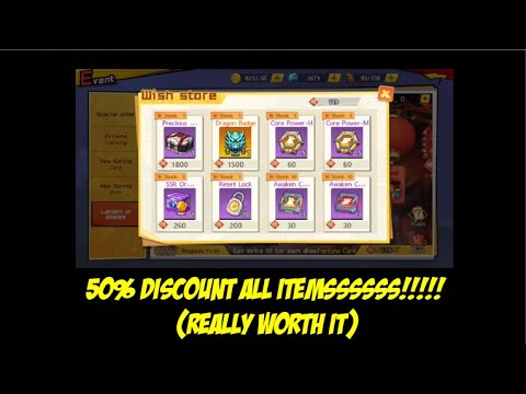 DISCOUNT 50% ALL ITEMS IN THIS EVENT!!! (10k Diamonds for Keepsake???) | One Punch Man The Strongest