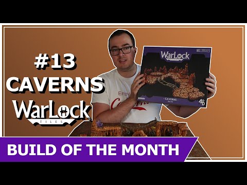 WarLock Tiles Build Of The Month #13 - Caverns