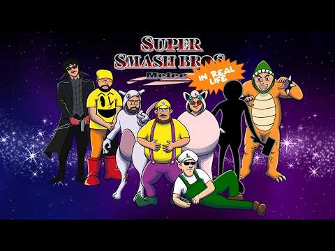 Super Smash Bros Tournament in Real Life: Melee
