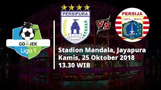 Live Streaming Ochanneltv Liga 1 Indonesia, Persipura Vs Persija Jakarta Pukul 13.30 WIB