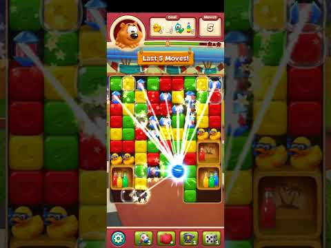 Toonblast Level 7911. No Boosters.