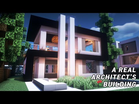 Crazy Architect's Insane Minecraft House Tutorial!