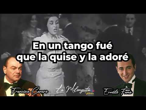 The memory of the tangos (Tango 1941) Ernesto Fama with the Francisco Canaro Orchestra