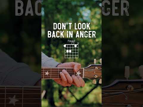 Don’t Look Back In Anger Oasis Guitar Tutorial // Don’t Look Back In Anger Guitar Lesson