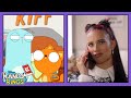 Kiff Calls Kylie Cantrall From Descendants The Rise Of Red Random Rings Disneychannelanimation