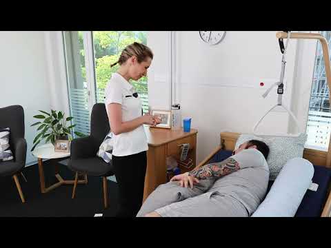 90 degree positioning in care