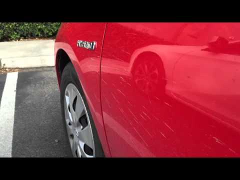 Prius c "Vehicle Proximity Notification System"