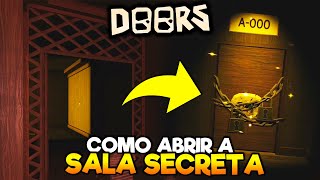 COMO ABRIR A SALA SECRETA DE DOORS!! - DOORS