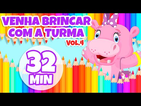 Venha Brincar com a Turma da Giramille Vol. 4 - Giramille 32 min | Desenho Animado Musical
