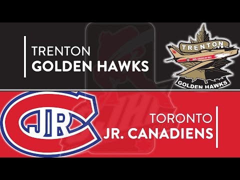 OJHL Highlights | Round 2 Game 1 | Trenton Golden Hawks VS Toronto Jr. Canadiens | March 22, 2023