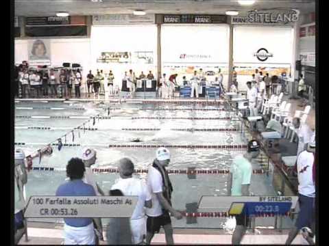 Eliminatorie 3 dei 100 Farfalla  Assoluti Maschi Agonisti - 16 Memorial Chiara Giavi