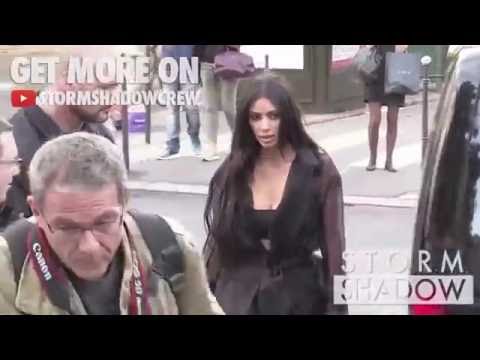 [VIDEO]  Kim Kardashian attacked in Paris by Prankster, but there is security