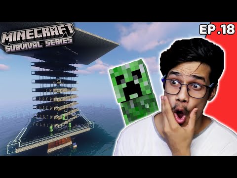 Biggest Creeper Farm | Minecraft Survival Series Episode 18