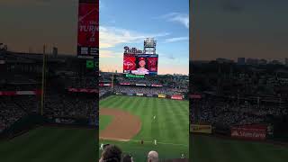 POV First Base Line - Upper Deck Citizens Bank Park - Trea Turner Intro - Philadelphia Phillies