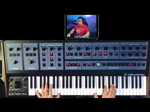 1984 Van Halen Oberheim OBX8 Synth Cover 80s Eighties VH | Mainstage VH Pack