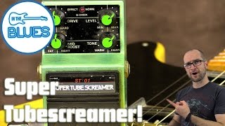 Video thumbnail for 1980's Maxon ST-01 Super Tubescreamer Overdrive Pedal by intheblues