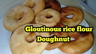 DONUTS Glutinous rice flour || Fried Glutinous rice flour Using Evaporated Milk || Donuts