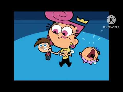 Poof crying cause he misses Timmy