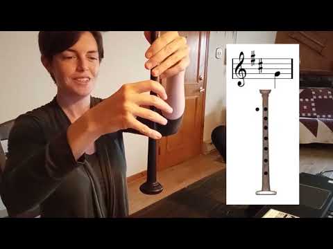Beginner Bagpipe Practice Chanter Tutorial / Tutoriel de cornemuse pour débutants