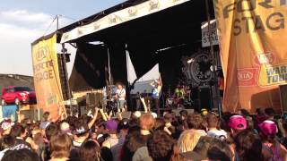Chiodos - Expensive Conversations In Cheap Motels - Warped Tour 2013 - Las Vegas - NEW SONG