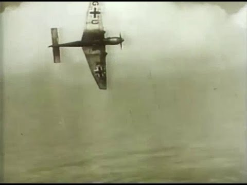 Ju-87 Stuka dive attack