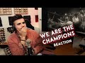 MUSICIAN REACTS to - We Are The Champions (The Studio Session)