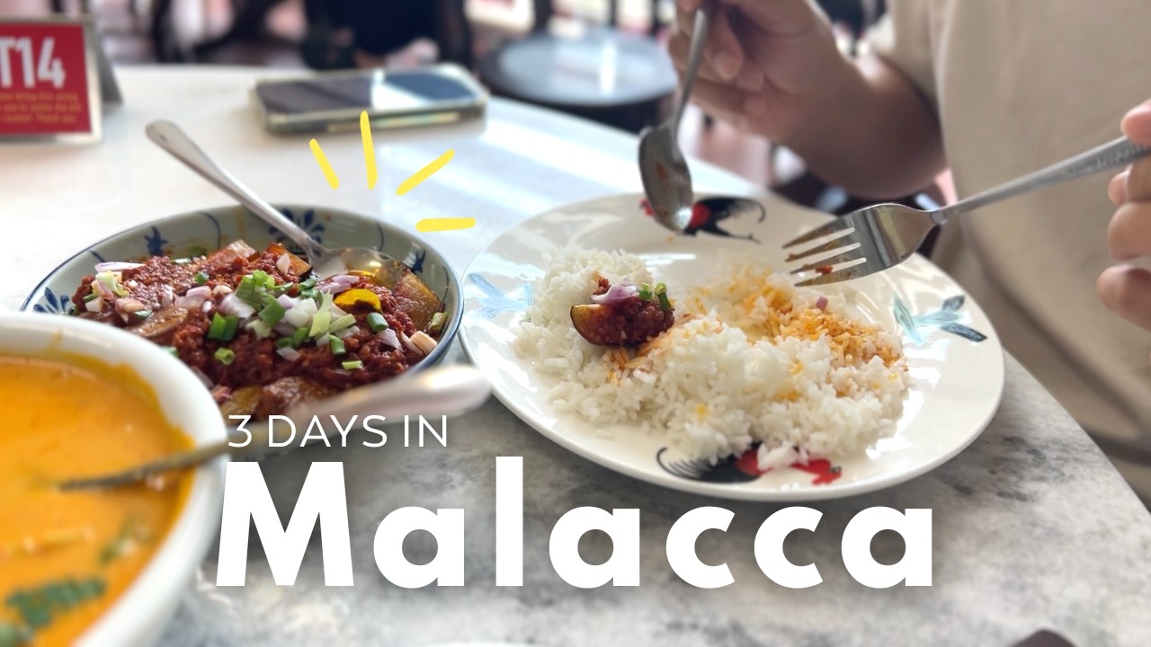 The Best Nyonya restaurant 🇲🇾, 3 Days in Melaka, Cafe, Craft shop, Portuguese town