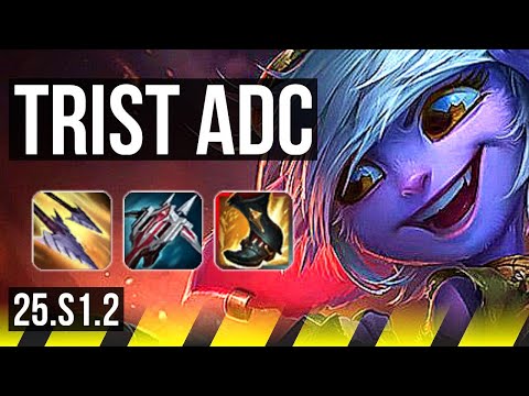 TRISTANA & Yuumi vs EZREAL & Karma (ADC) | KR Grandmaster | 25.S1.2