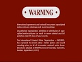 FBI Anti Piracy Warning