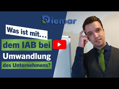 Was passiert mit dem IAB bei der Umwandlung des Unternehmens?
