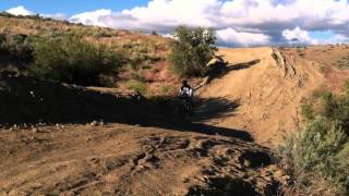preview picture of video 'Eagle Bike Park 4X Track Crash'