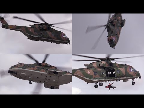 25/07/19 RIAT 2025 | Portuguese Air Force AW101 Merlin Flying Display at Day 2