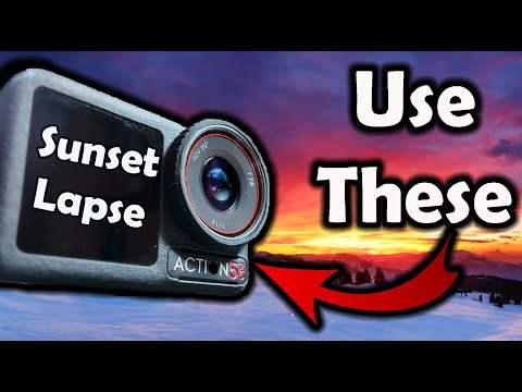 Dji Action 5 Pro Sunset Time Lapse Tutorial Made Easy