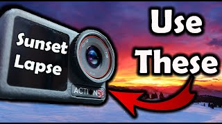 DJI Action 5 Pro Sunset Time Lapse Tutorial (Made Easy)