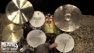 Video thumbnail for Yamaha Maple Custom Absolute Drum Set 18/12/14/14 - Yellow Sparkle Fade (Demo Kit) by Memphis Drum Shop