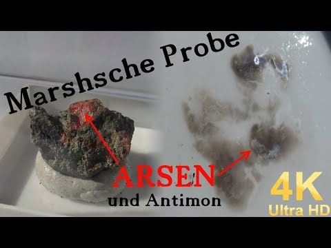 Marshsche Probe (Nachweis von Arsen und Antimon)