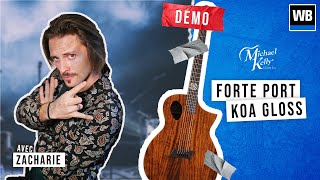 Video thumbnail for Michael Kelly  Forte Port Koa Gloss - Un rapport qualité / prix incroyable ? by Woodbrass