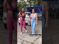 Neha Sharma And Sister Aisha Sharma At Gym Centre Neha Sharma Shorts Short Nehasharma