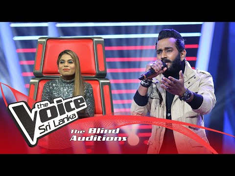 Vihanga Nilakshana - Mihipita Angalak (මිහිපිට අංගලක්) | Blind Auditions  | The Voice Sri Lanka