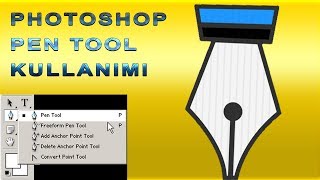 Photoshop pen tool kullanımı