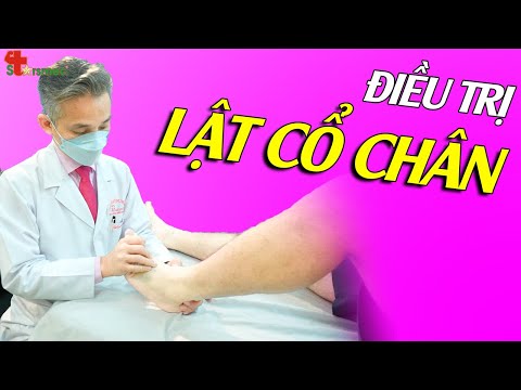 Lật cổ chân lâu ngày - Điều trị thế nào?