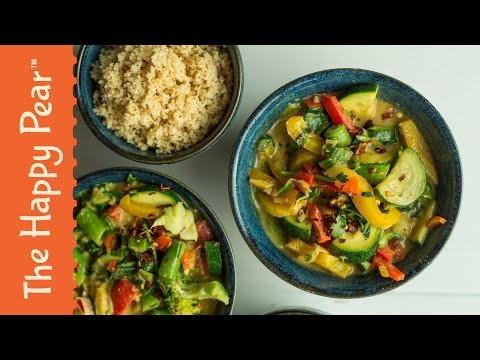 5 Minute Vegetable Curry | CHEAP EASY VEGAN