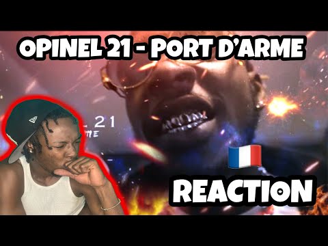 AMERICAN REACTS TO FRENCH DRILL RAP! Opinel 21 - Port d'arme (Clip Officiel)