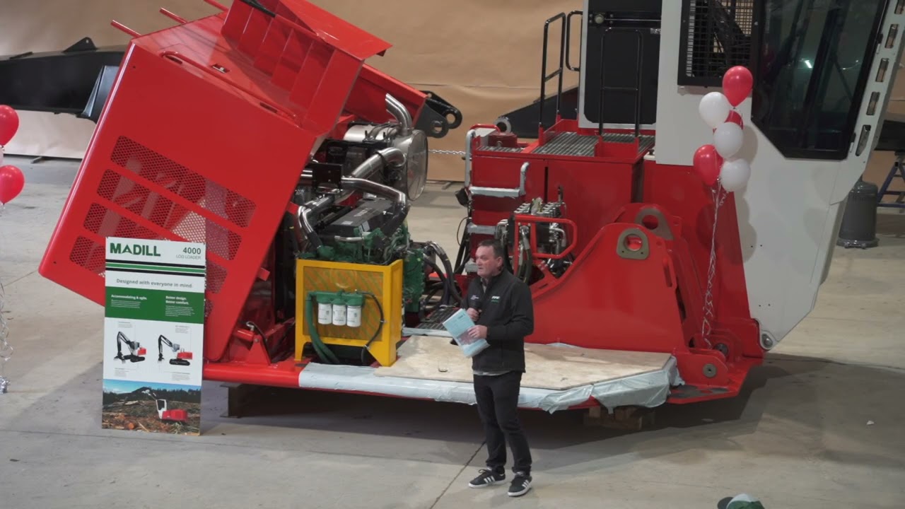 Inside DC Equipment: The First Madill Log Loaders Built in NZ & Madill Launch Event Highlights