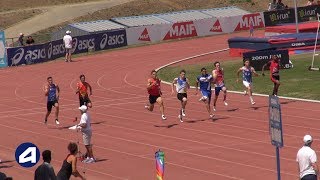 Angers 2019 : Finale 200 m Juniors M (Paul Tritenne en 20''94) Angers 2019 : Finale 200 m Juniors M (Paul Tritenne en 20''94)