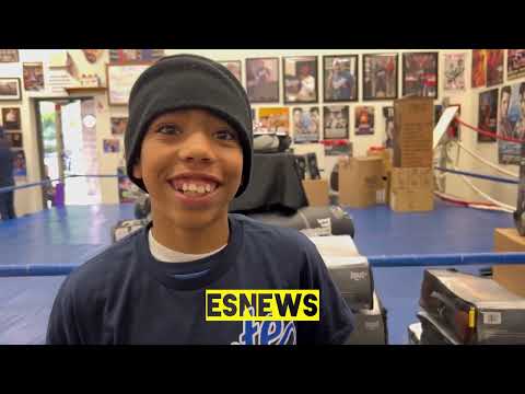 AMAZING! Oscar De La Hoya teaching local kids boxing | esnews boxeo