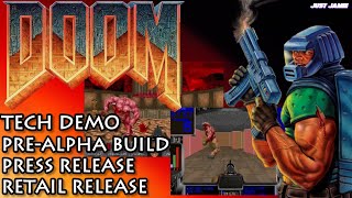 The Evolution of Doom 1993 - Alpha Builds - Retail #doom #doom1993 #doomclassic 