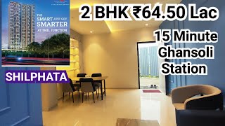 2 BHK flat in Shilphata ll Bhoomi Castle Shilphata ll 15 Minute Ghansoli Station 7506936313 #2bhk
