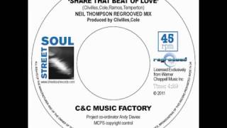 C + C Music Factory - Share That Beat Of Love - written by Rod Temperton , Clivillés &amp; Cole &amp; Ramos